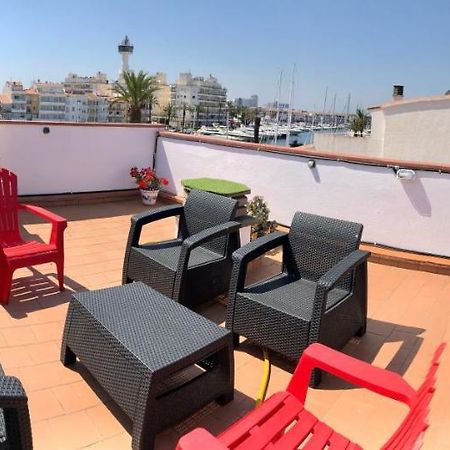 Appartement 80 M2,Port Rhodes D-2 Chambres, Terrasse Panoramique, Vue Sur Le Canal Principal D'엠푸리아브라바 외부 사진